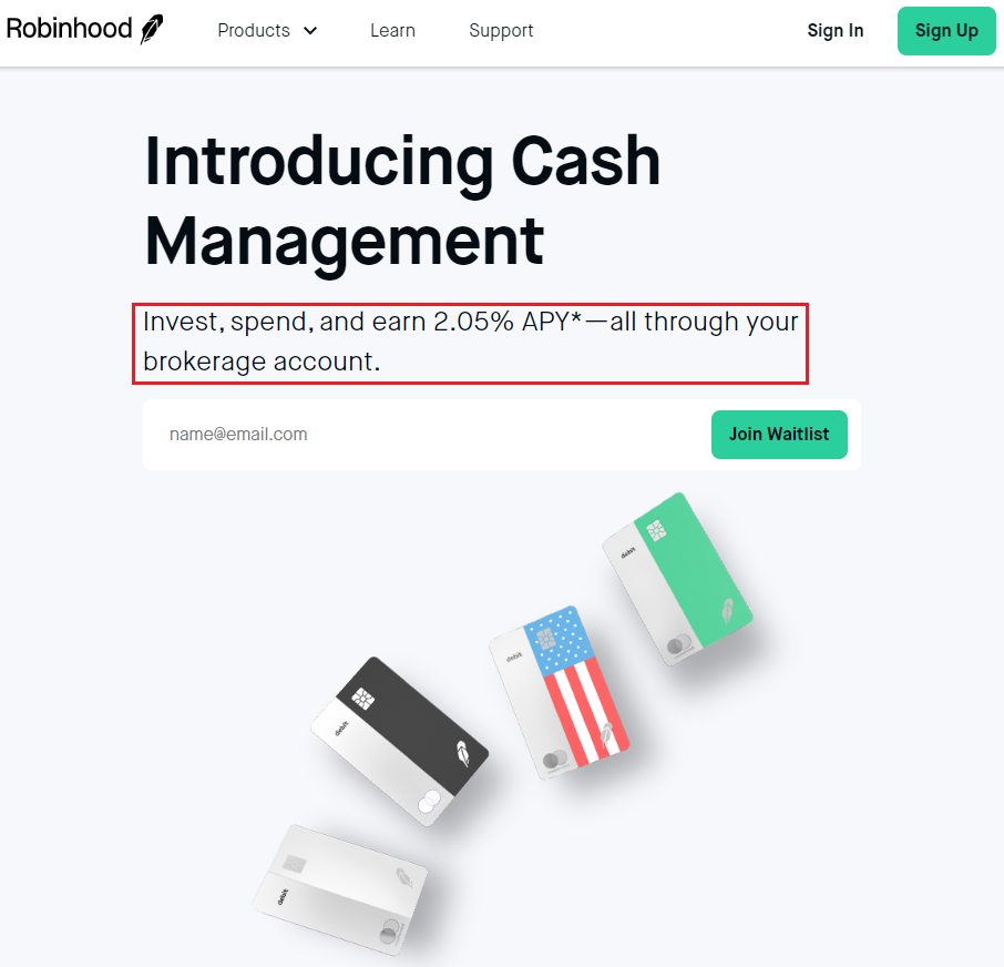 Robinhood Relaunches Savings Account With 2 05 Apy