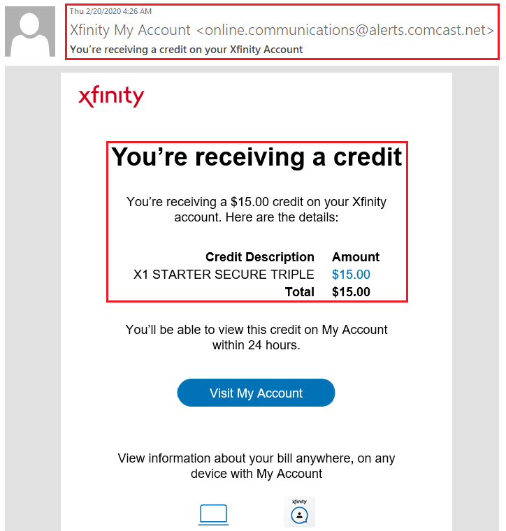 Ai nevoie de un credit bun pentru Xfinity?