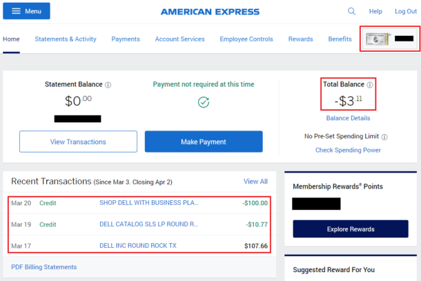 Dell Technologies 10% Cash Back AMEX Offer Stacks with Business ...