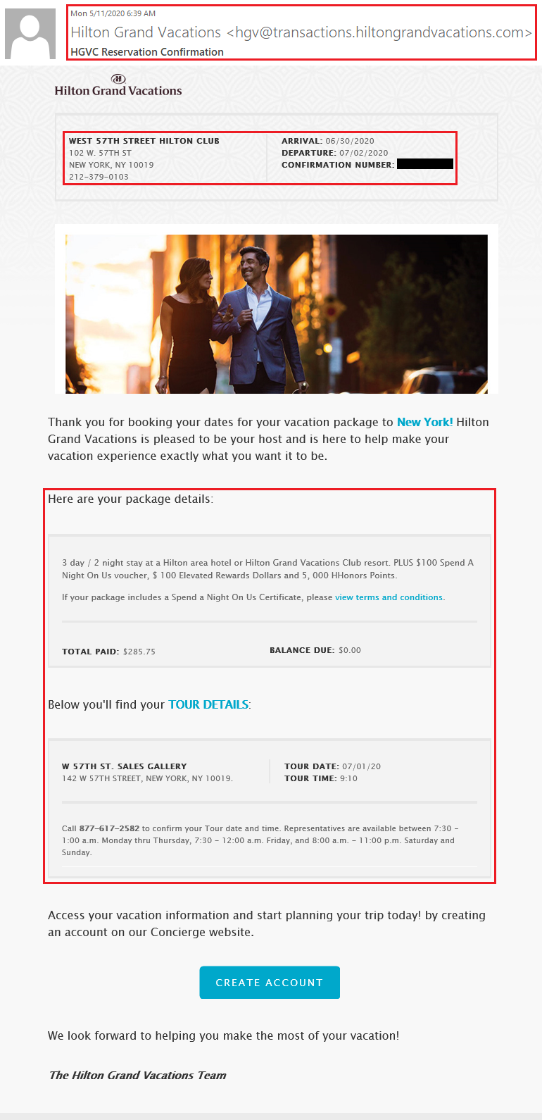 Hilton Grand Vacations Timeshare Package Extended Expiration