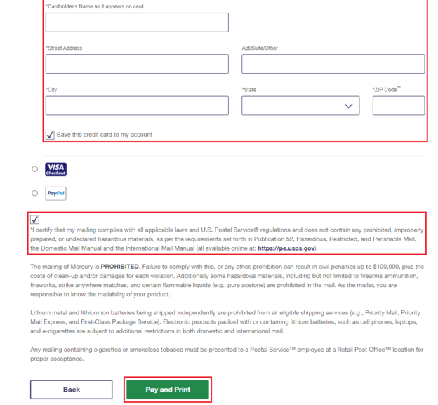 How to Purchase & Print USPS Shipping Labels Online (AMEX Business