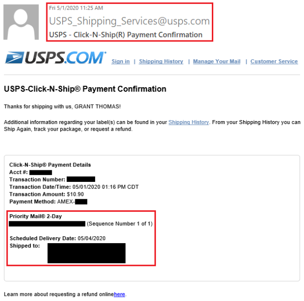 How to Purchase & Print USPS Shipping Labels Online (AMEX Business Platinum Card Monthly Benefit)