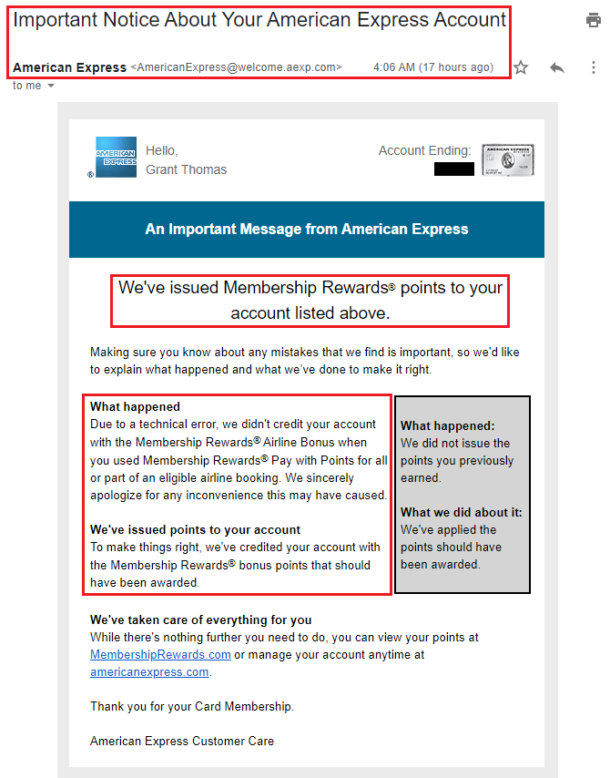 american-express-automatically-issued-missing-membership-rewards-points