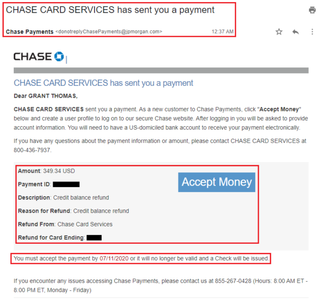 Overpaid Chase Credit Card? Receive Credit Balance Refund via ACH Bank