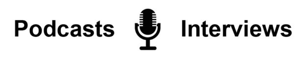 a black and white logo of a microphone