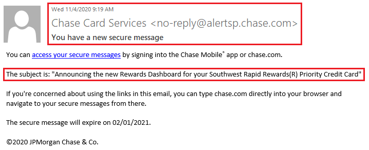 chase southwest business card login