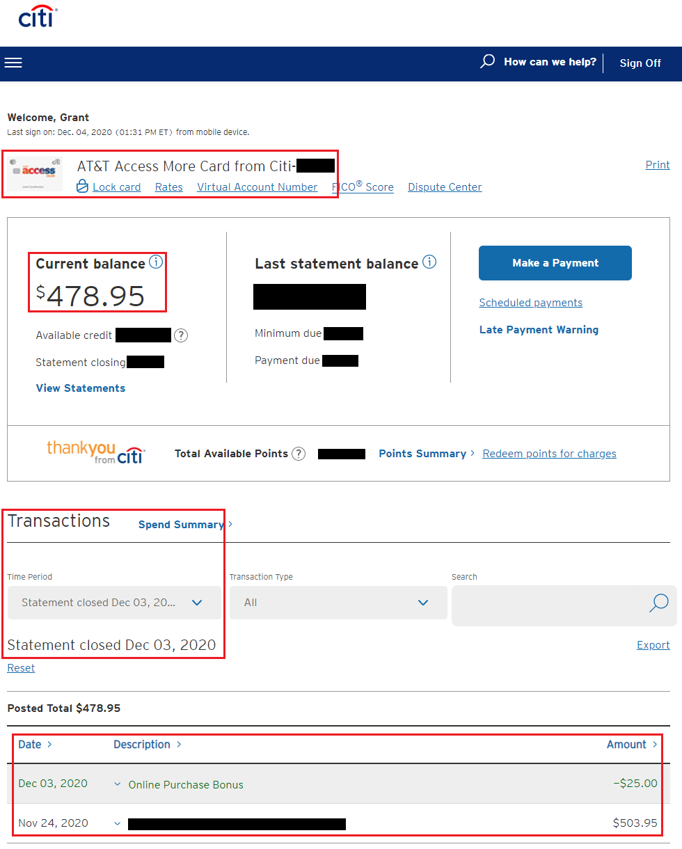 Citi 5 Cash Back On Online Purchases From 11 24 11 30 Statement Credits Posted