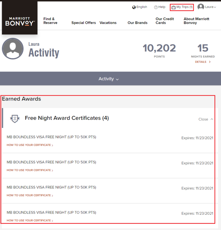 How To Redeem Marriott Bonvoy 50K Point Free Night Certificates (Some ...