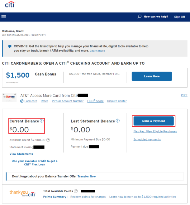Citi Credit Card Payments Not Showing Online & in Citi App (YMMV)