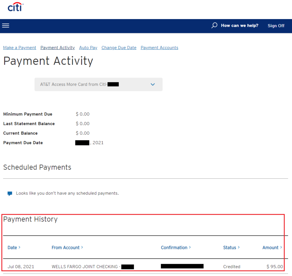 Citi Credit Card Payments Not Showing Online & in Citi App (YMMV)