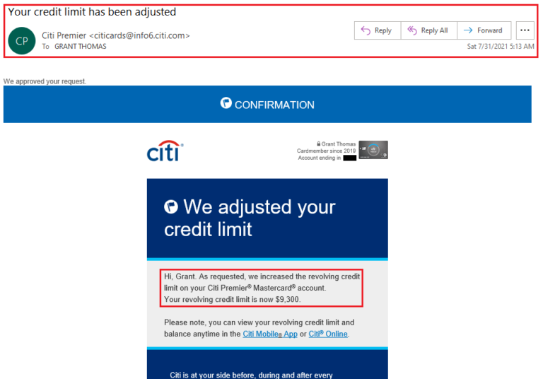 Quick & Easy Credit Limit Increases with the Citi App (No Hard Pull or