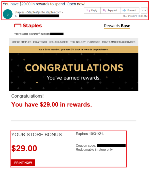 PSA Price Match InStore Items with Online Items from Staples and Office Depot & Stack with Rewards