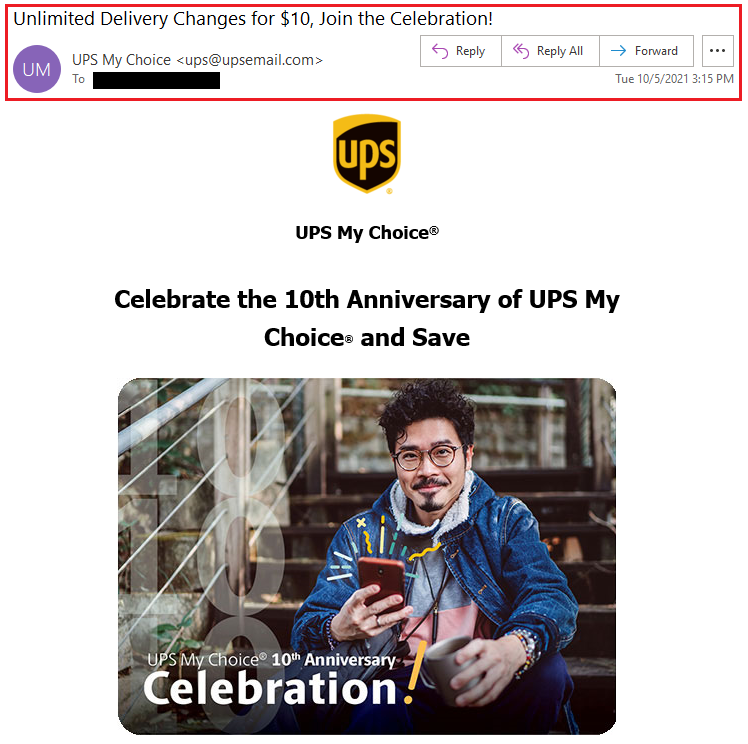Get 1 Year UPS My Choice Premium Membership for 10 (Code UPSMyChoice10