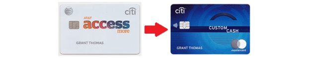 a credit card next to a credit card