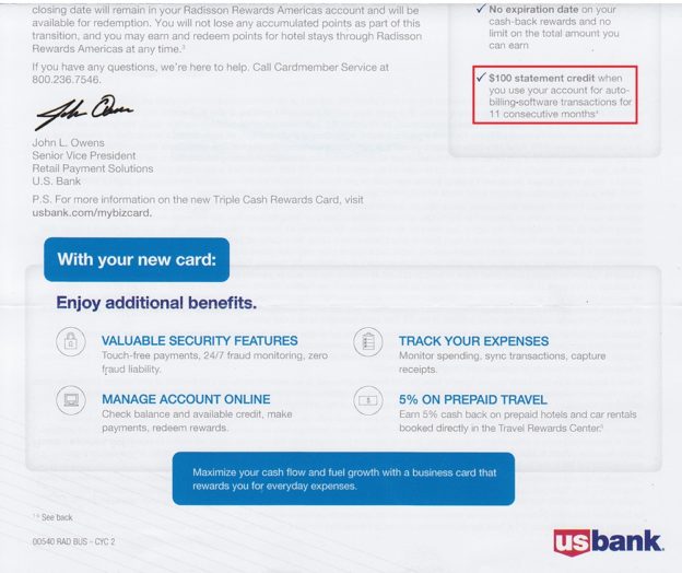 Reminiscing About and my Plan for my US Bank Radisson Rewards Premier