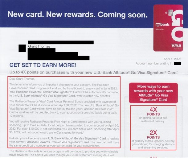 Reminiscing About and my Plan for my US Bank Radisson Rewards Premier