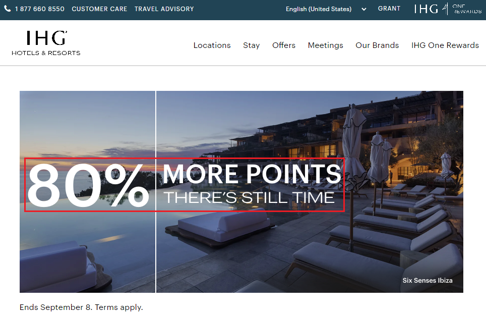 4 Purchase Miles / Factors Promos Ending Quickly: Frontier Airways (150%), IHG Accommodations (80%), Marriott (35%) & Spirit (40%) | Digital Noch Digital Noch