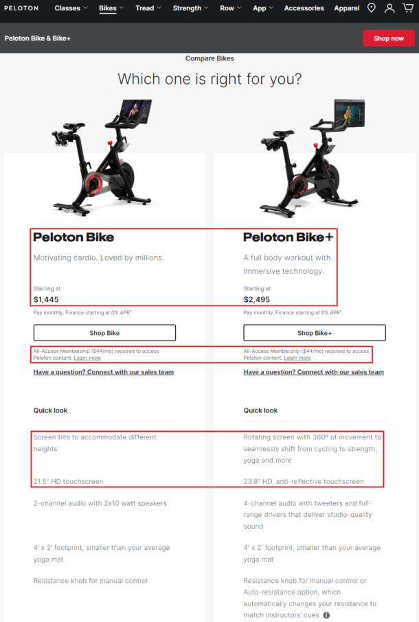 Original Peloton Bike Monitor Screen Attachment Allows Adjustment ...