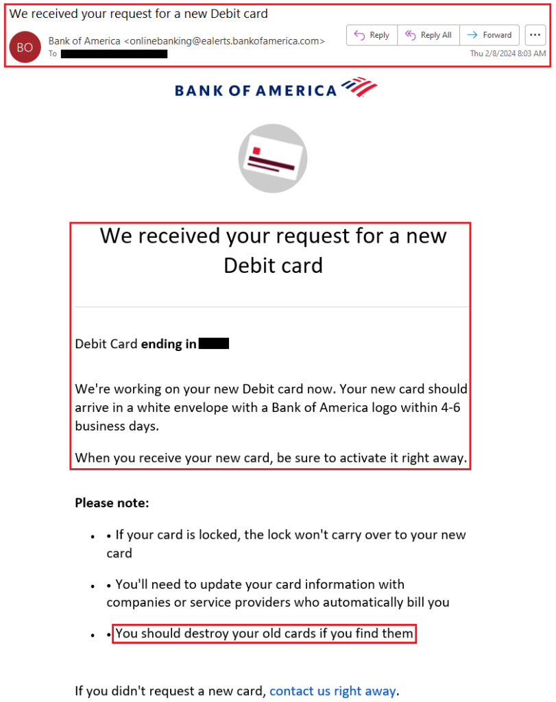 bank of america unable to add recipient