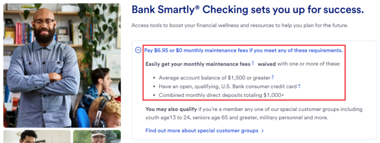 US Bank Smartly Checking Monthly Fee Increasing from $6 95 to $12