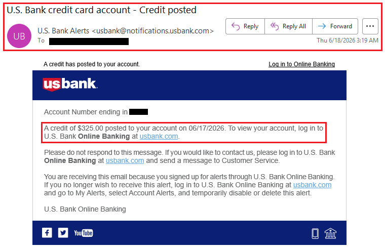 Success! I Used My $325 Altitude Reserve Travel Credit Through the US Bank Travel Center